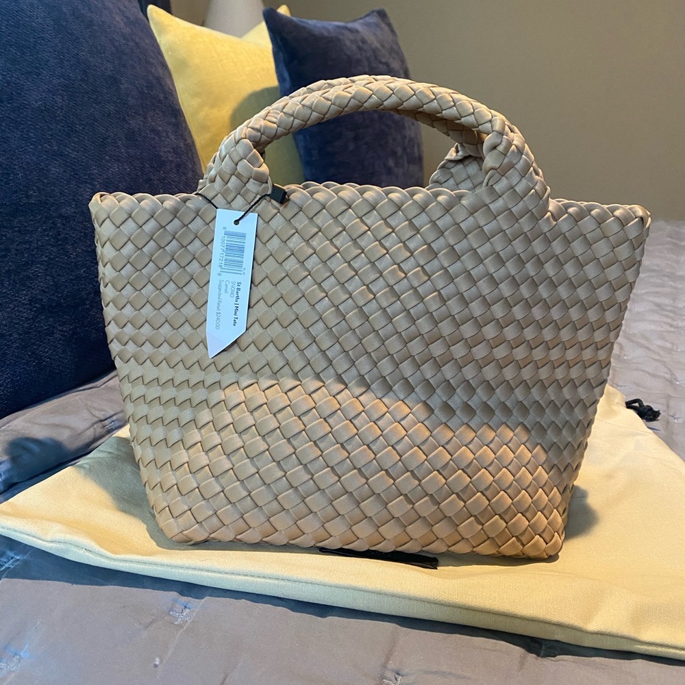 Naghedi St. Barths Small Tote Camel